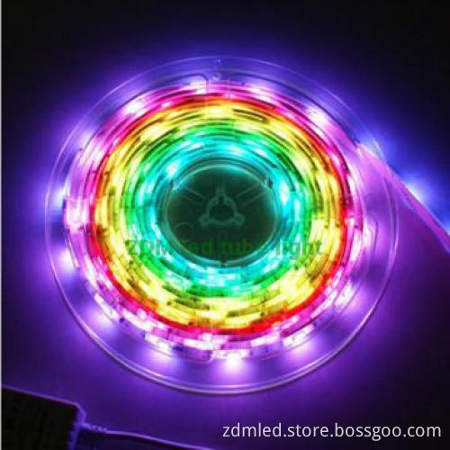 Christmas decorating RGB 5050 flexible rope lights DC12V